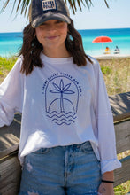 Load image into Gallery viewer, 75% OFF - End of Year Sale! Shunk Gulley Ladies Oversized Mono Palm Tee