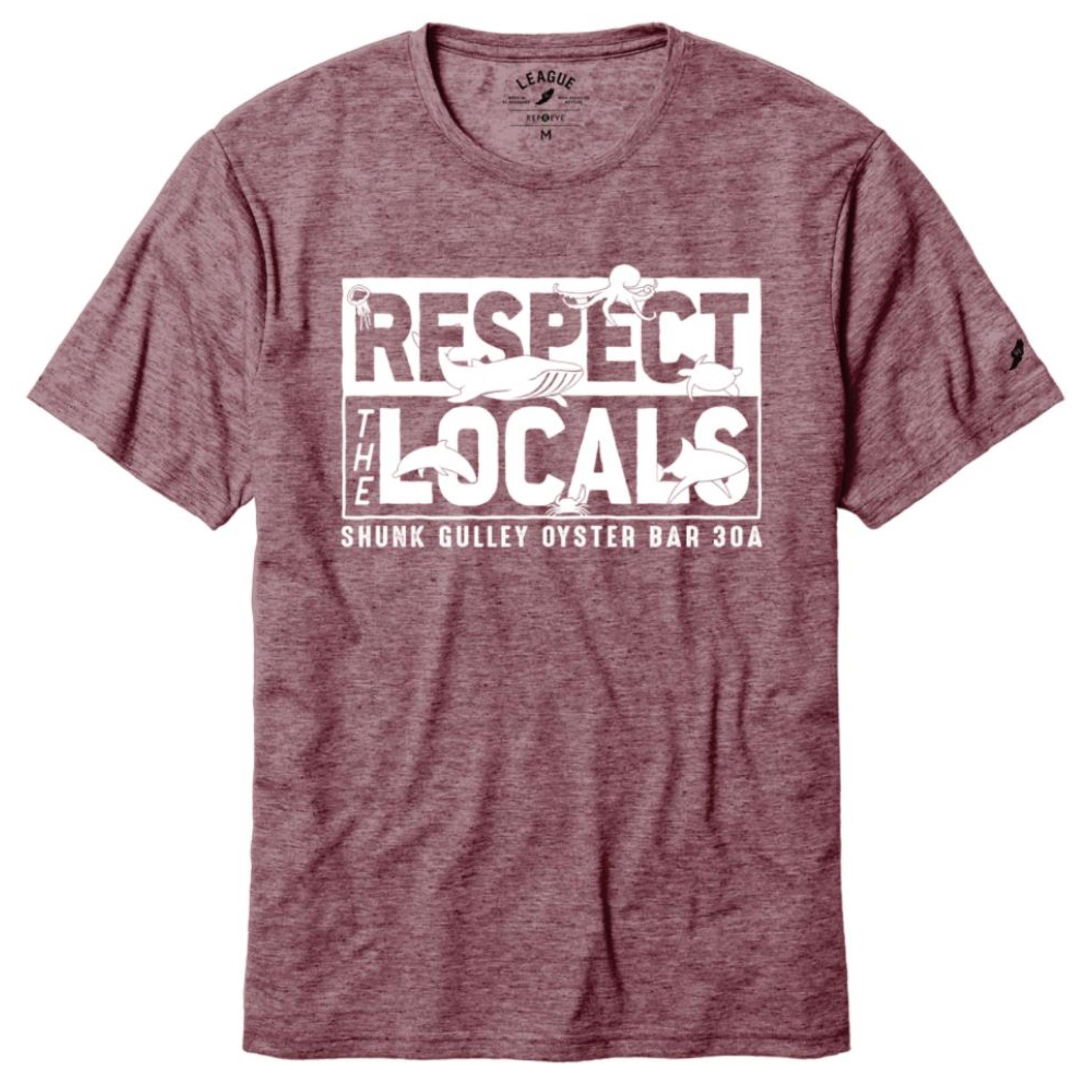 Shunk Gulley Respect the Locals Tee – Shunk Gulley Store