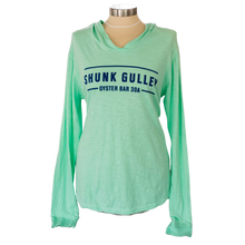 Load image into Gallery viewer, Shunk Gulley Ladies Hooded Tee
