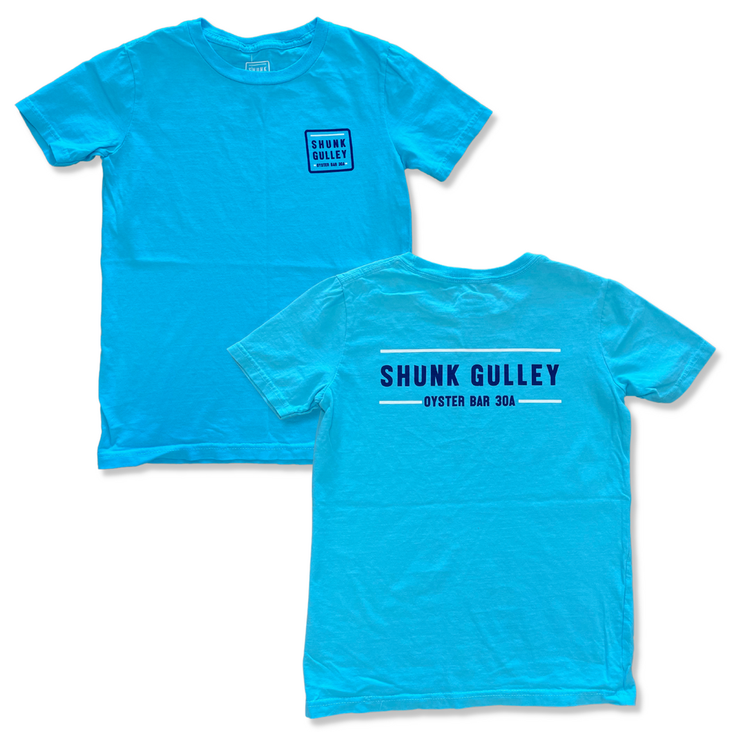 Shunk Gulley Youth Cotton Logo Tees