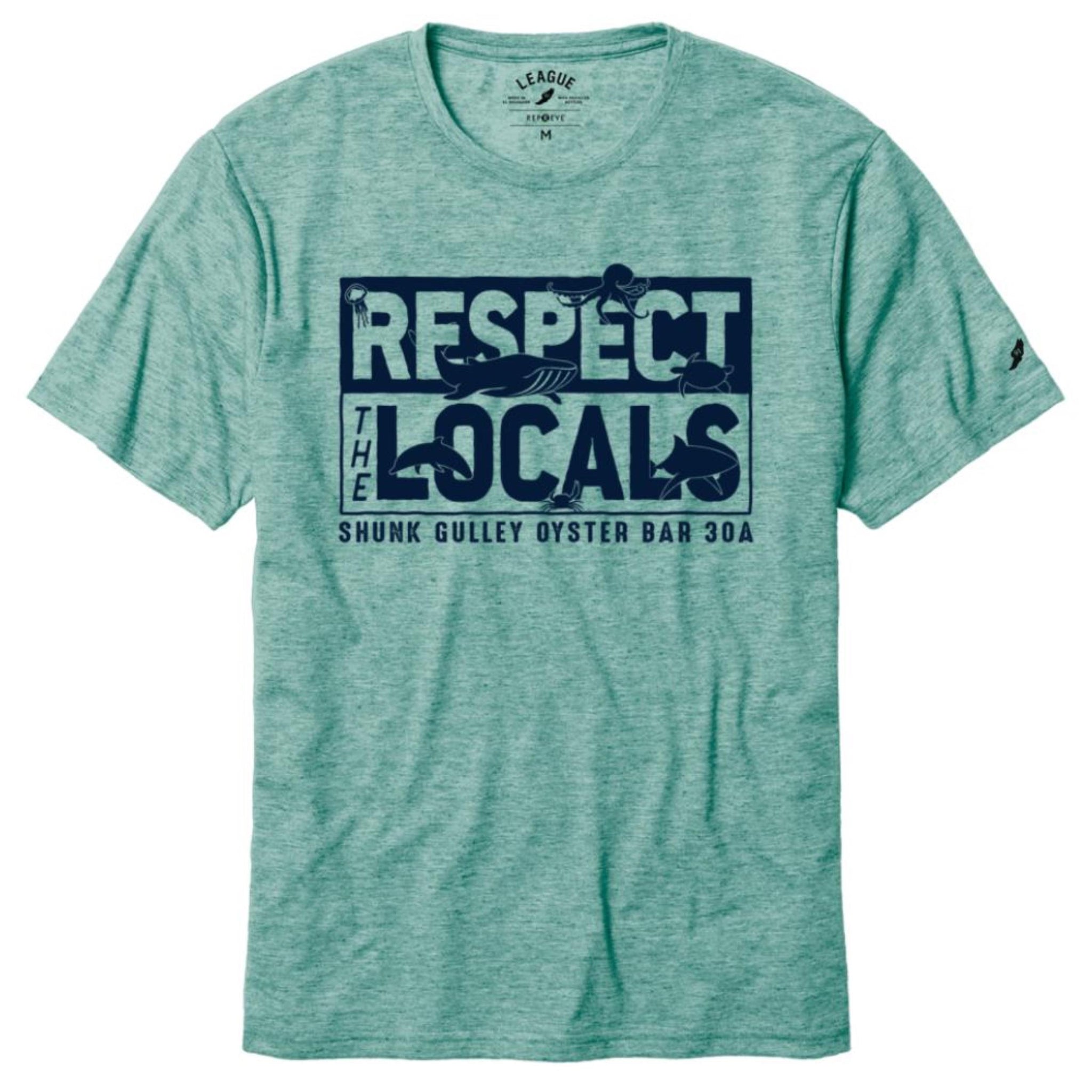DONK Respect Tシャツ KIOSQUE CC 11747391 Shunk Gulley Respect the Locals Tee – Shunk Gulley Store