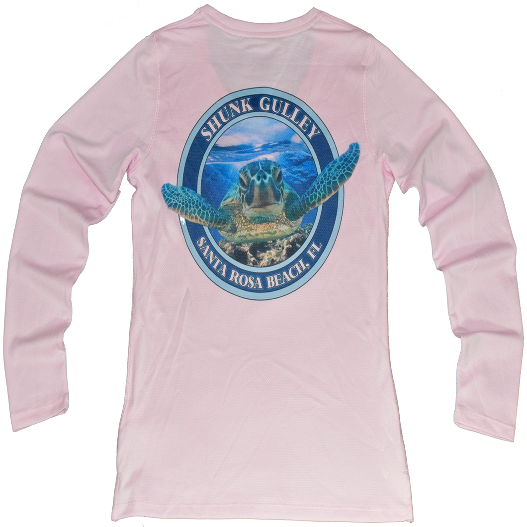 Shunk Gulley Ladies Native Outfitters LS Performance Shirt