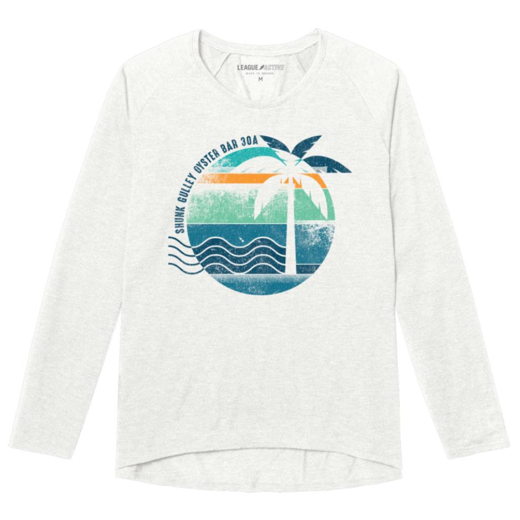 BIG BLOWOUT SALE 50% OFF! Shunk Gulley TF LS Palm Tee